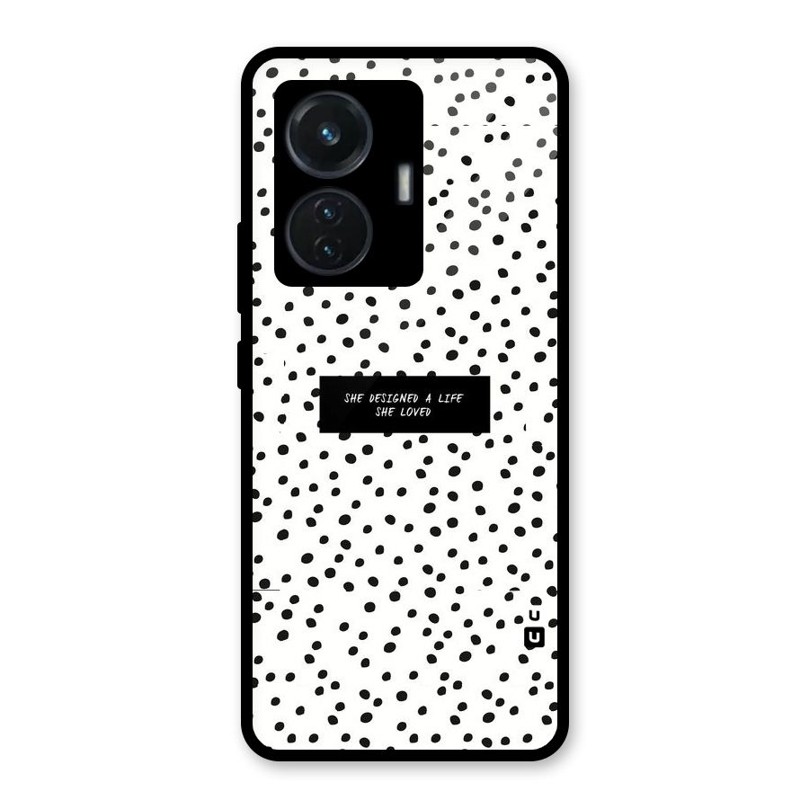 Life Loved Glass Back Case for iQOO Z6 44W