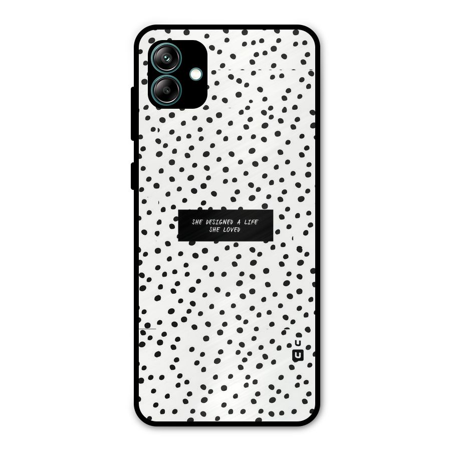 Life Loved Metal Back Case for Galaxy A04