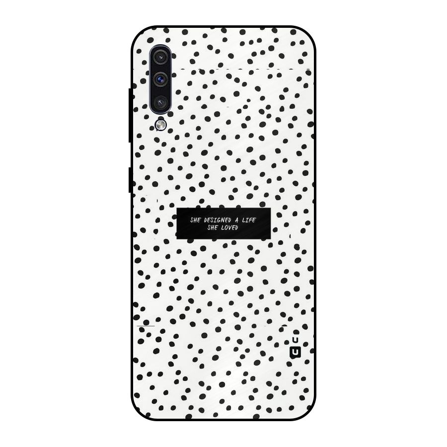 Life Loved Metal Back Case for Galaxy A30s
