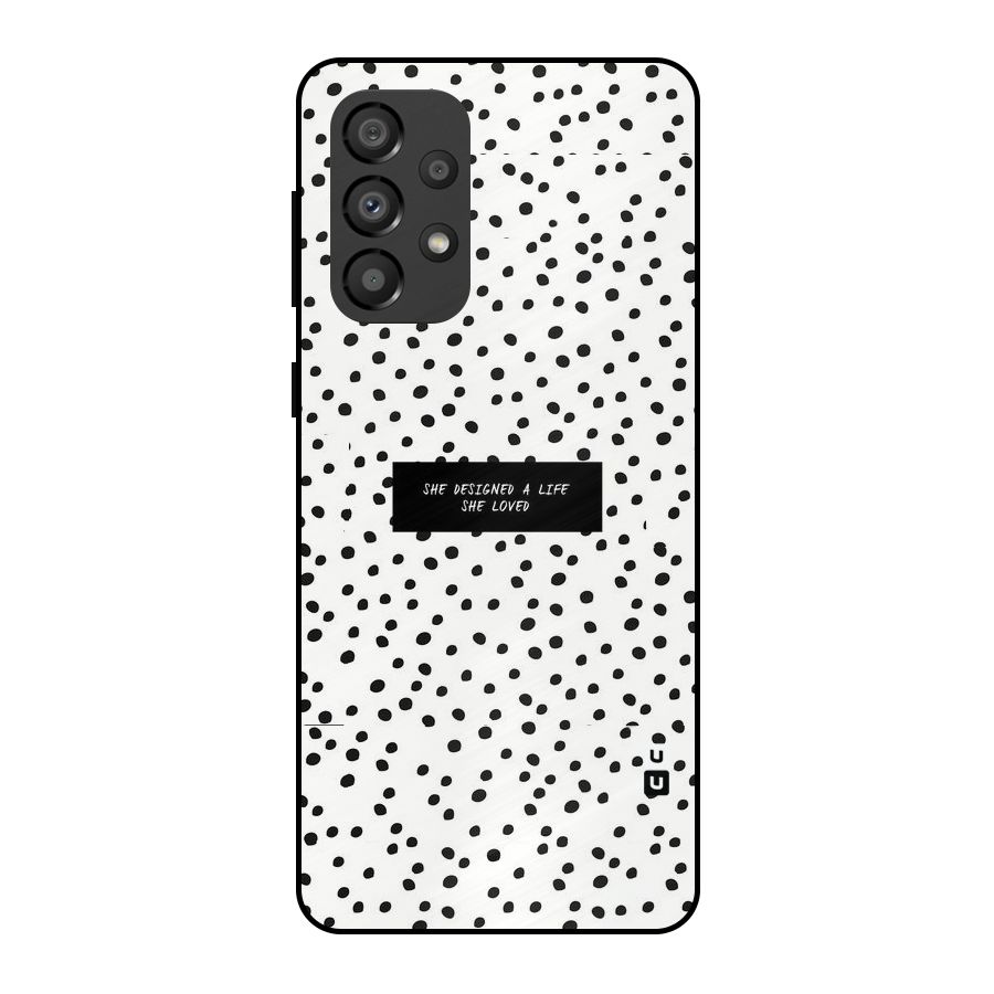 Life Loved Metal Back Case for Galaxy A33 5G