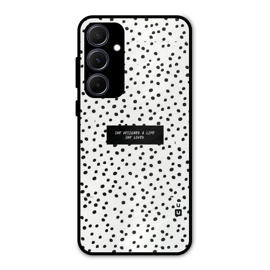 Life Loved Metal Back Case for Galaxy A35