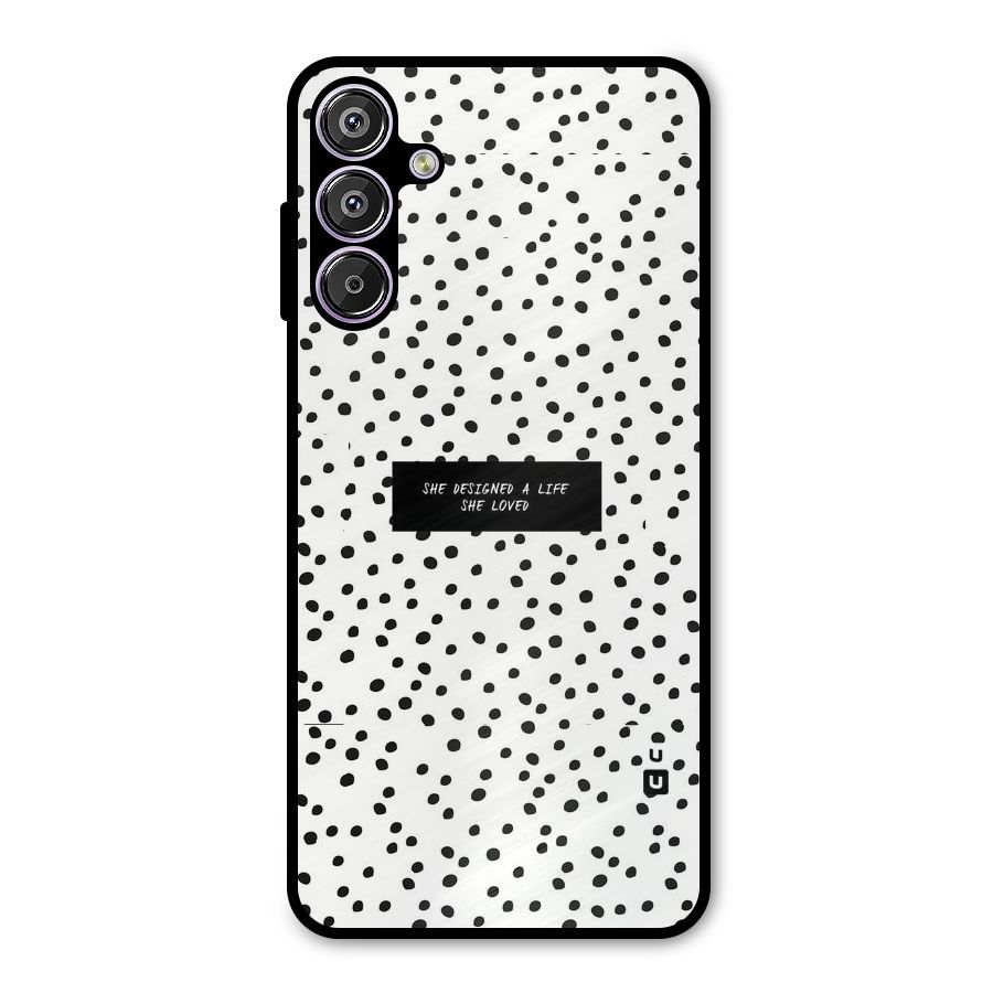 Life Loved Metal Back Case for Galaxy F15