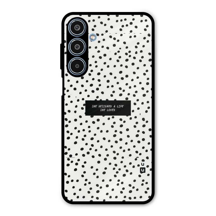 Life Loved Metal Back Case for Galaxy M35