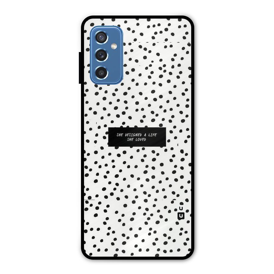 Life Loved Metal Back Case for Galaxy M52 5G