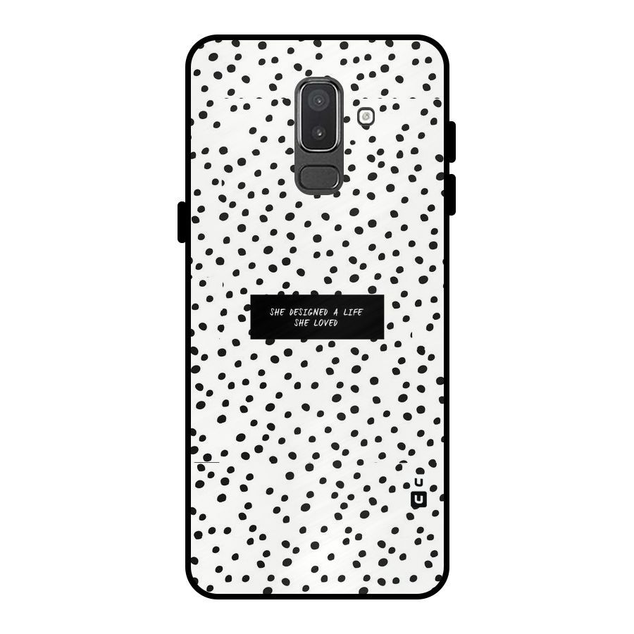 Life Loved Metal Back Case for Galaxy On8 (2018)
