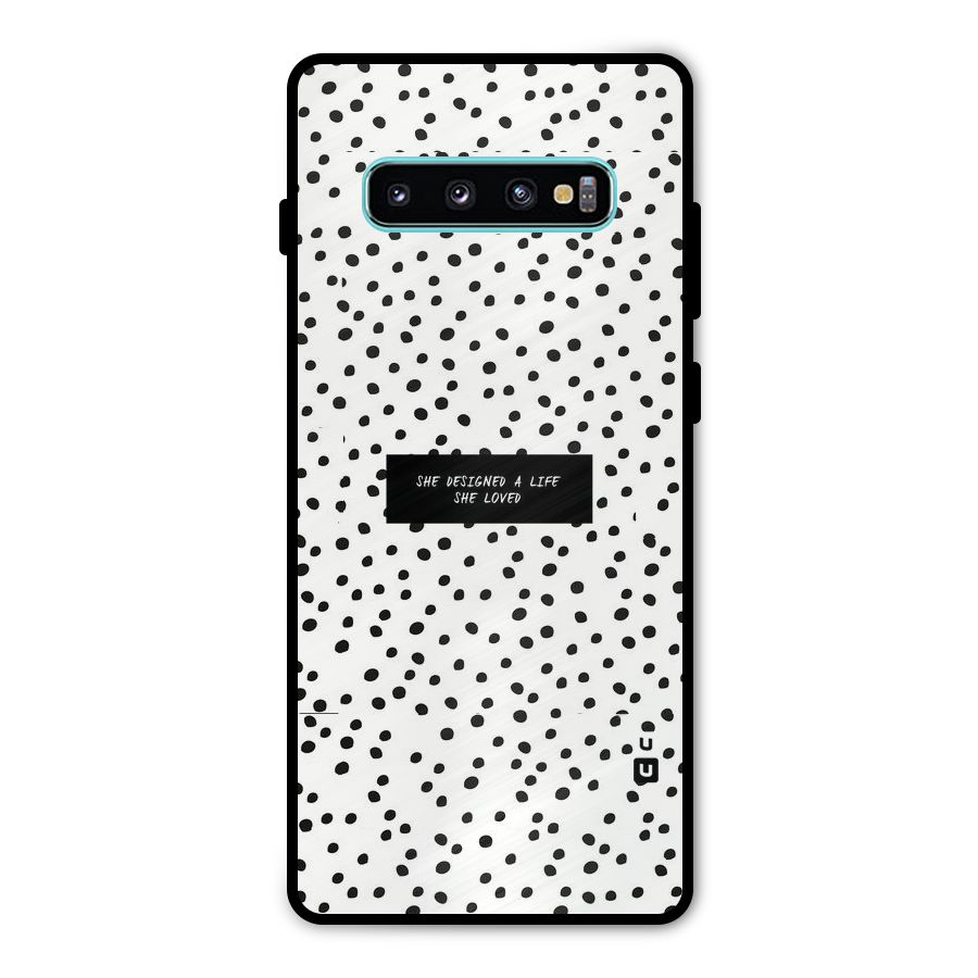 Life Loved Metal Back Case for Galaxy S10 Plus