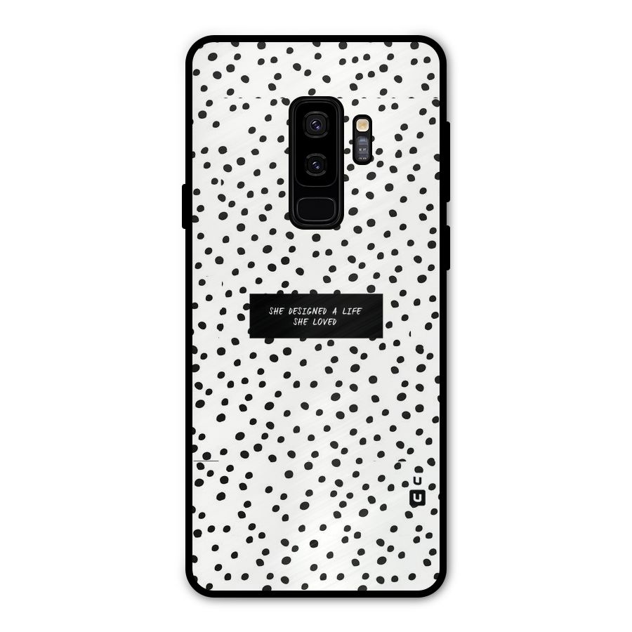 Life Loved Metal Back Case for Galaxy S9 Plus