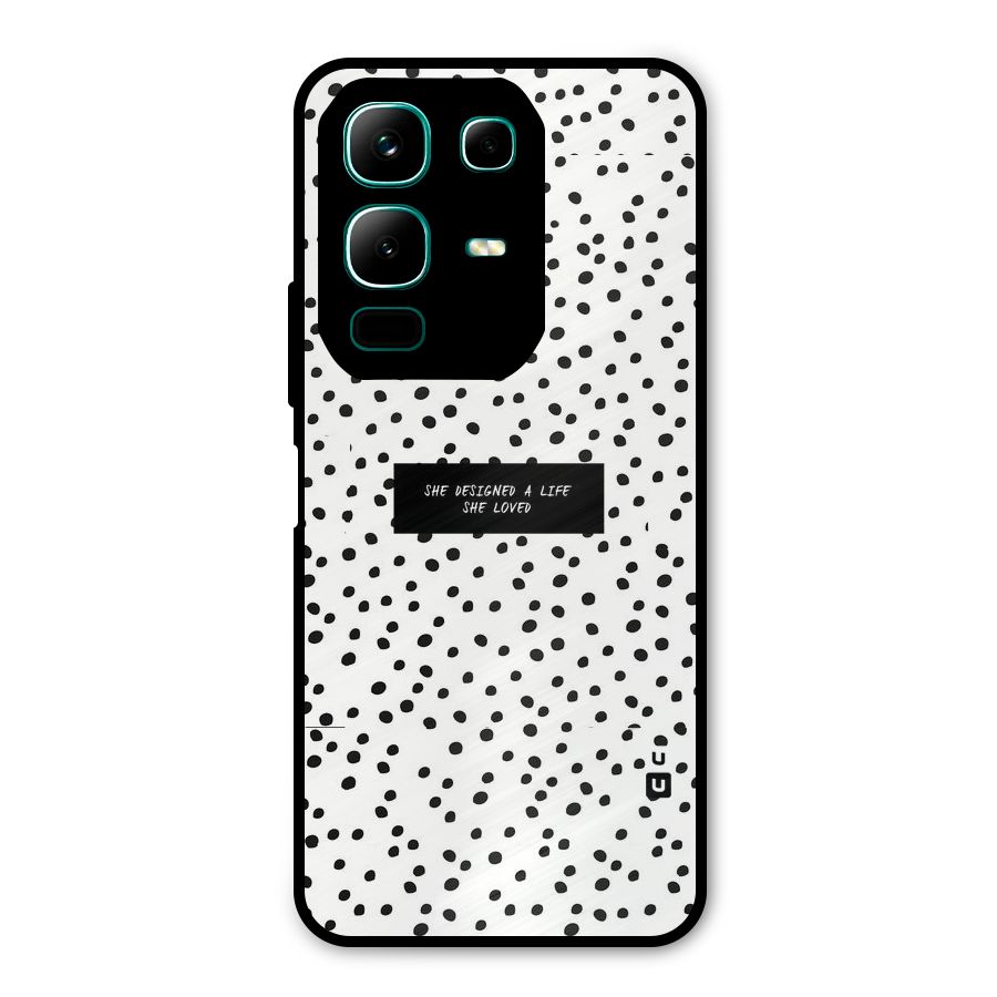 Life Loved Metal Back Case for Infinix Note 50x
