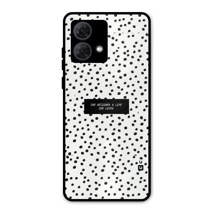 Life Loved Metal Back Case for Moto G84