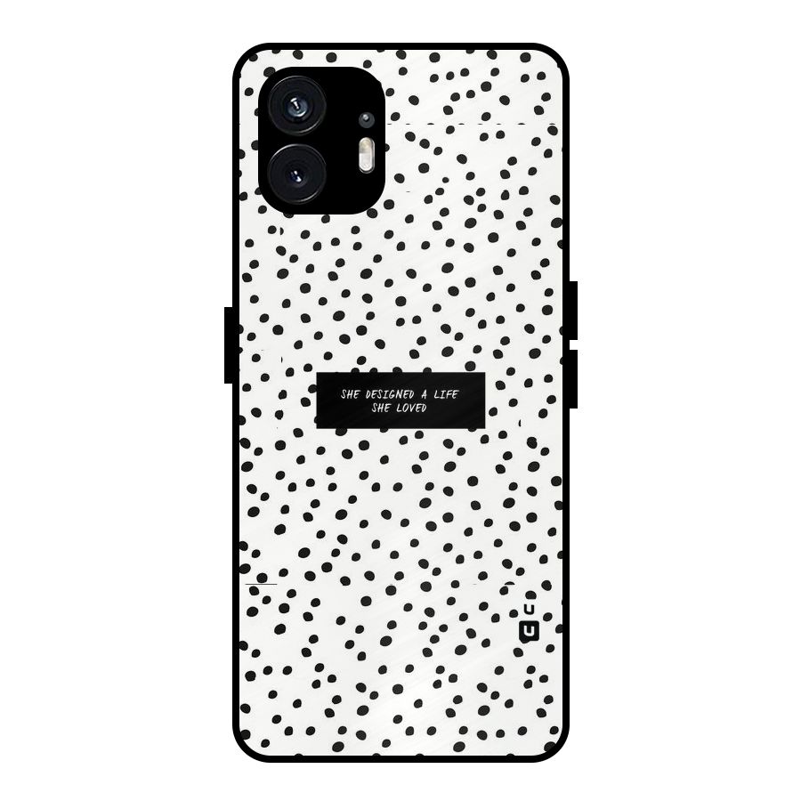 Life Loved Metal Back Case for Nothing Phone 2