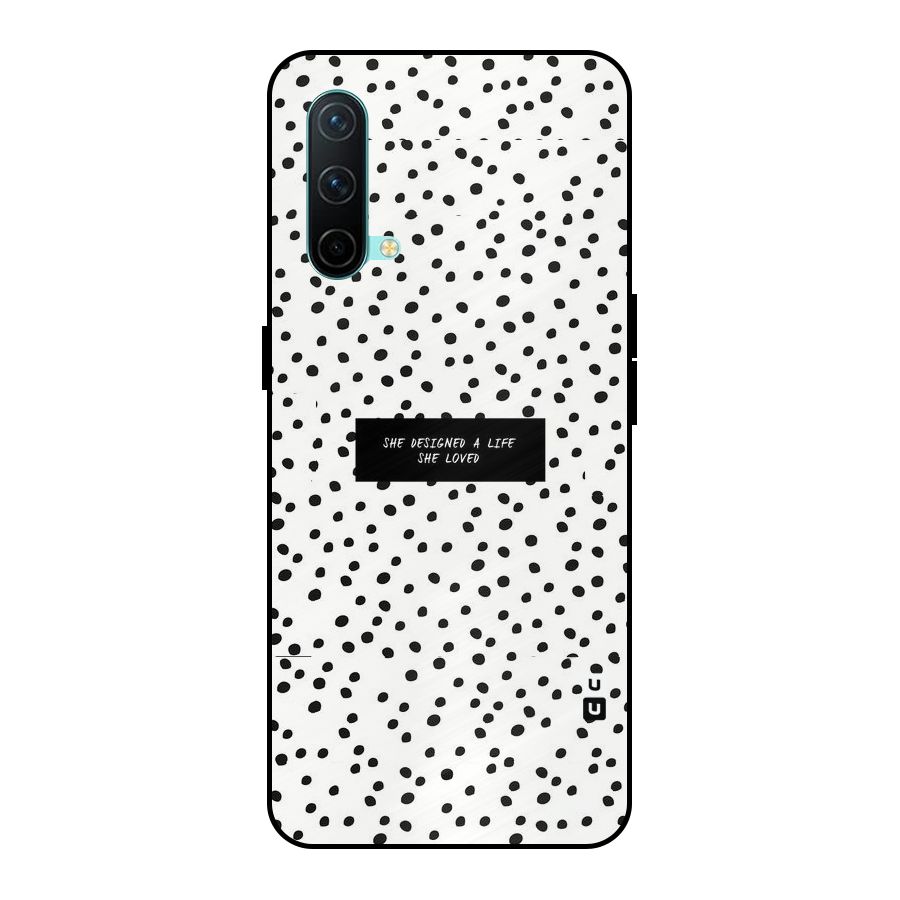 Life Loved Metal Back Case for OnePlus Nord CE 5G