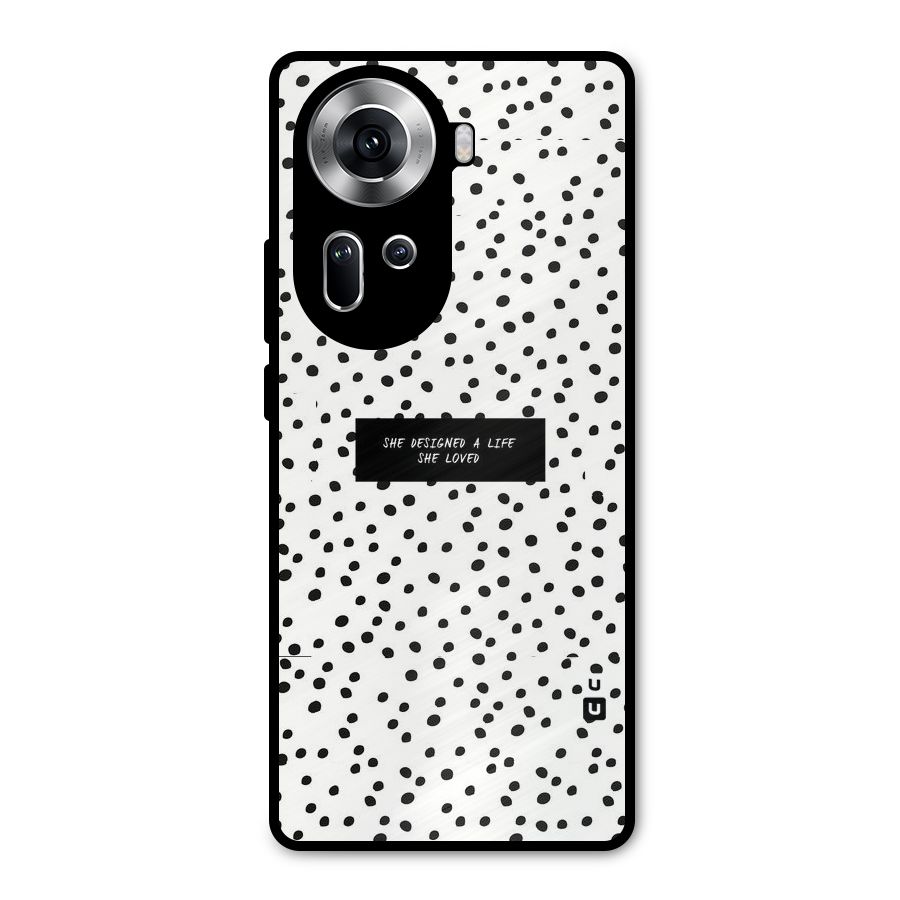 Life Loved Metal Back Case for Oppo Reno11 5G