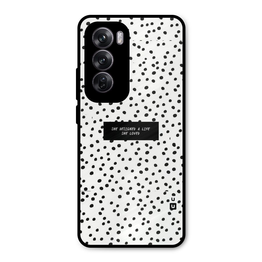 Life Loved Metal Back Case for Oppo Reno12 Pro