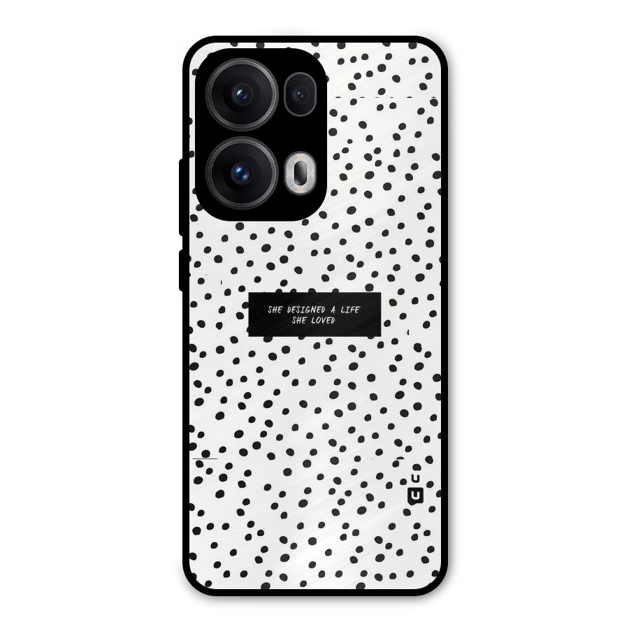 Life Loved Metal Back Case for Oppo Reno13 Pro