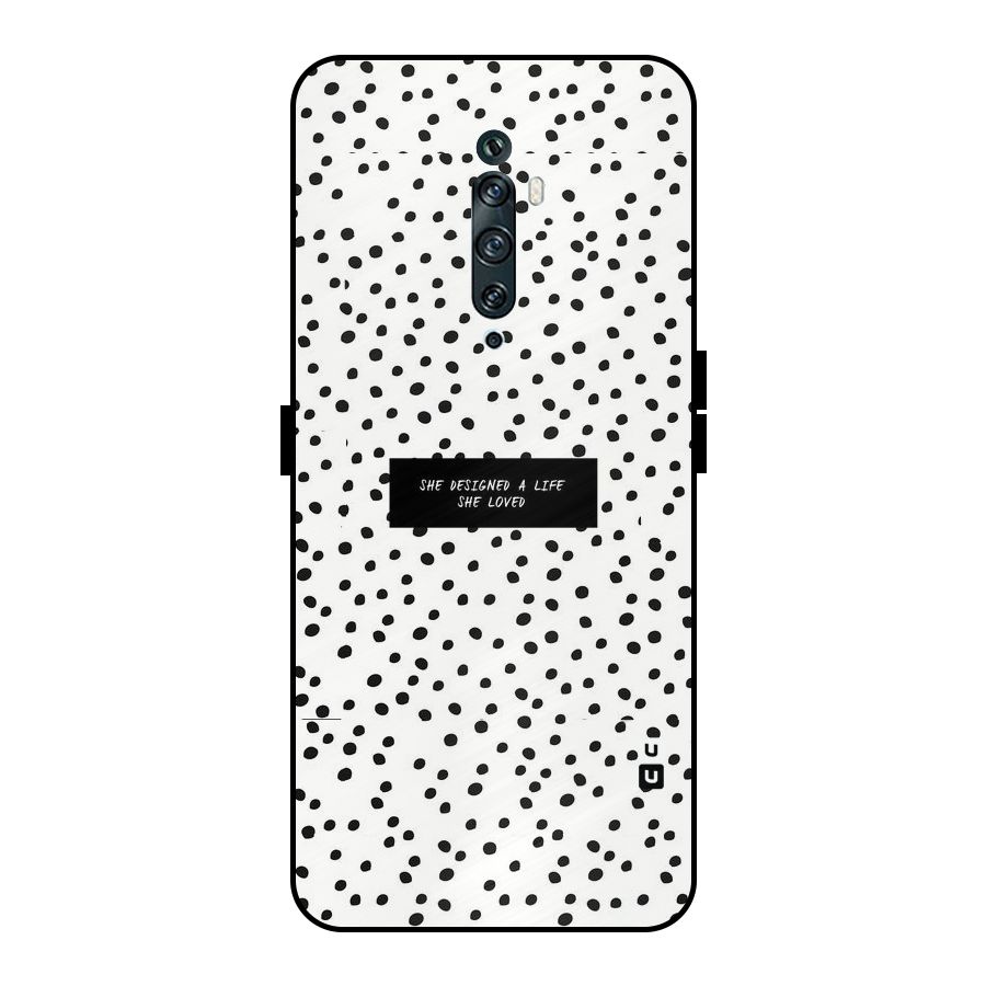 Life Loved Metal Back Case for Oppo Reno2 Z