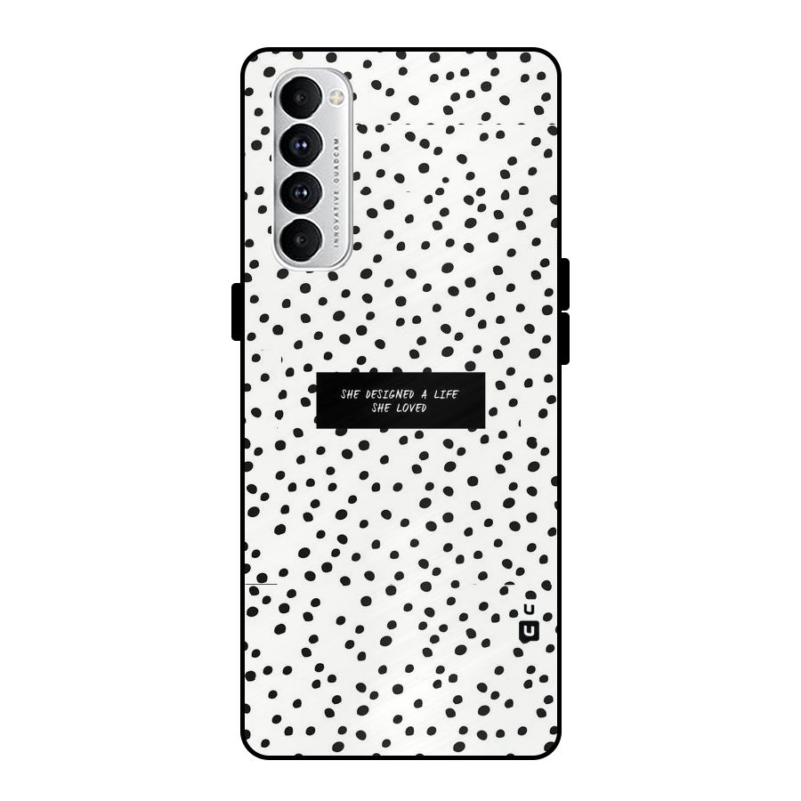 Life Loved Metal Back Case for Oppo Reno4 Pro