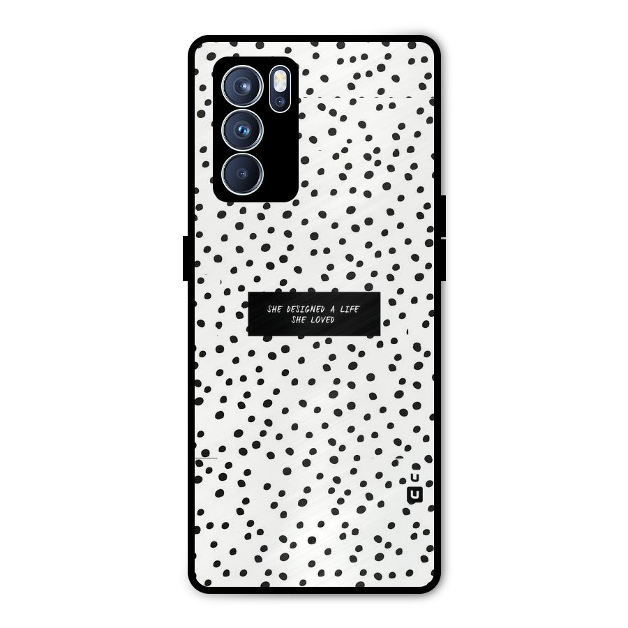 Life Loved Metal Back Case for Oppo Reno6 Pro 5G
