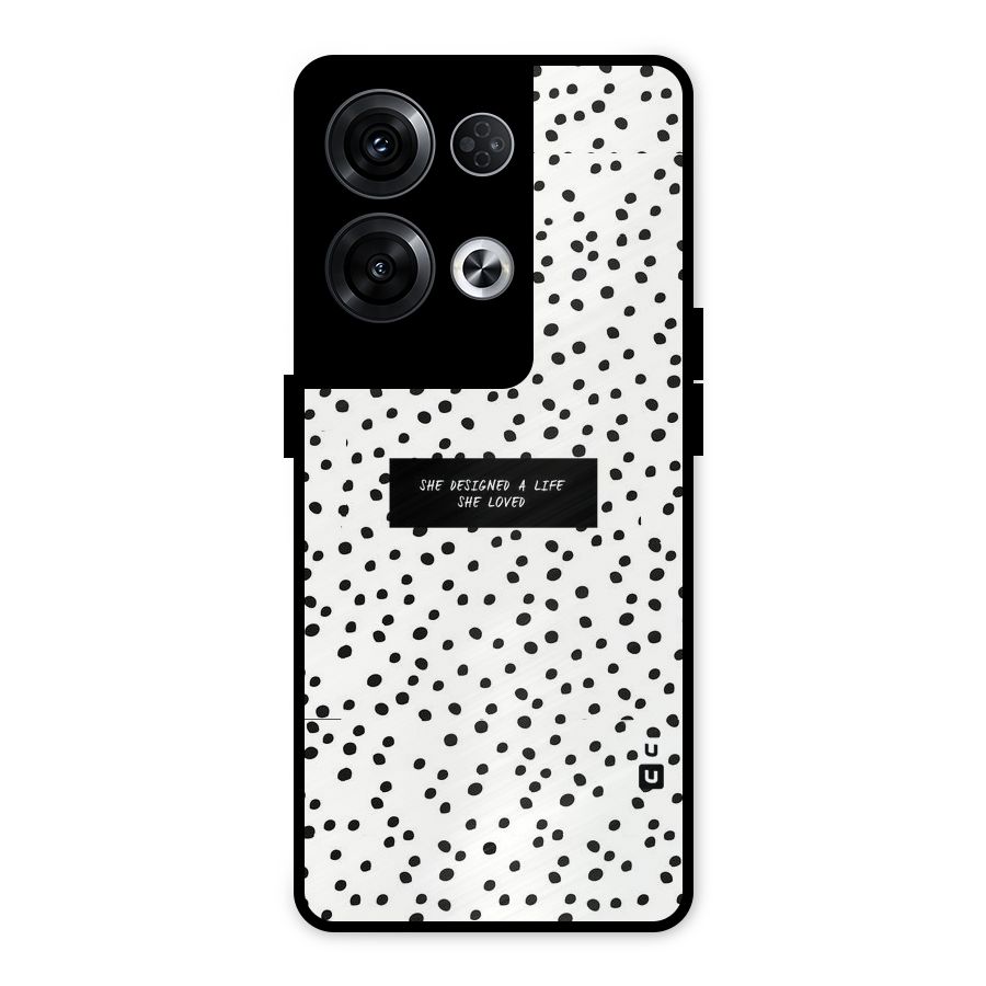Life Loved Metal Back Case for Oppo Reno8 Pro 5G