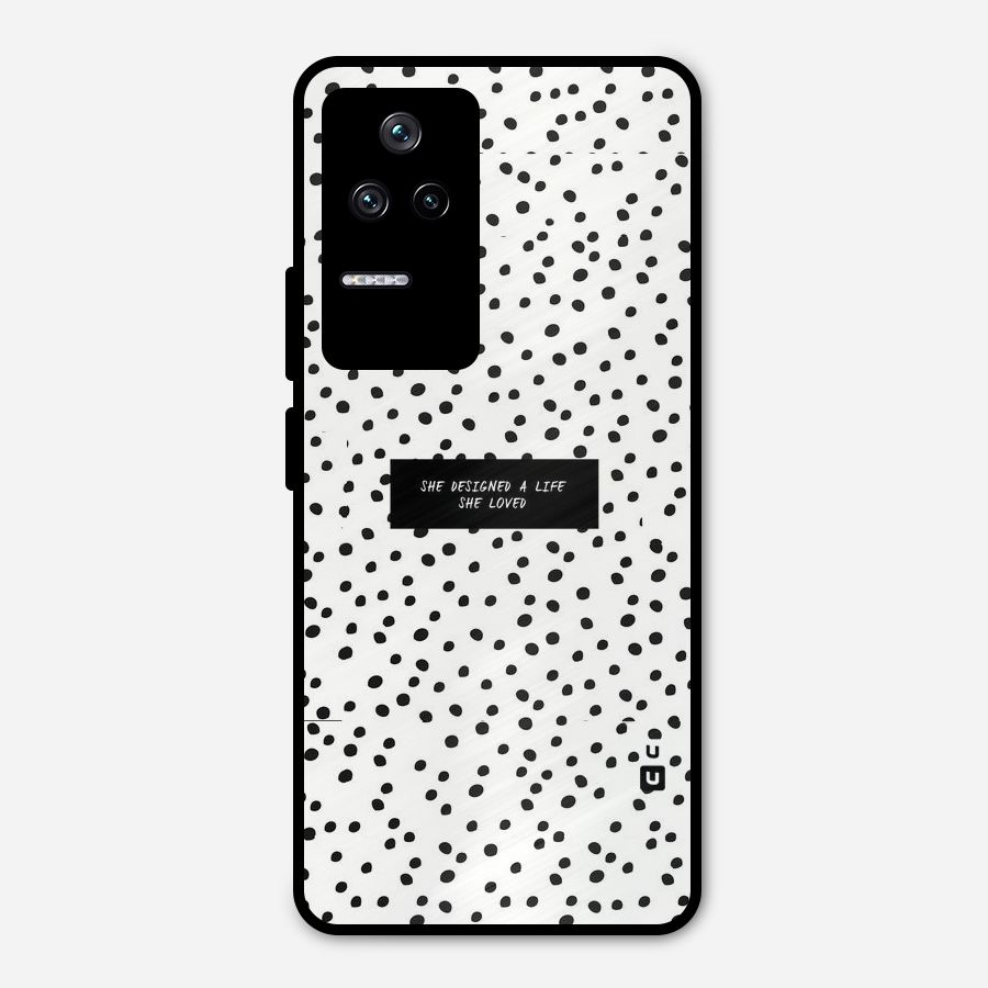 Life Loved Metal Back Case for Poco F4 5G