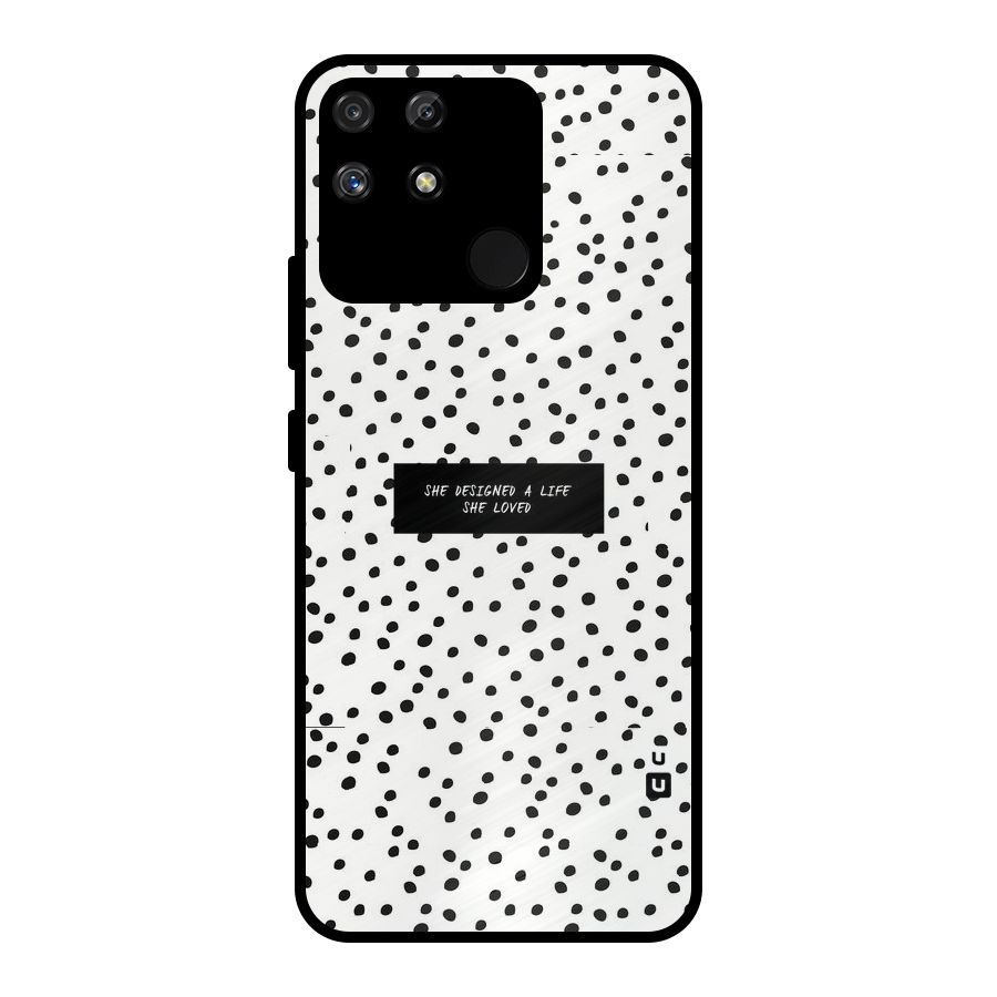 Life Loved Metal Back Case for Realme Narzo 50A
