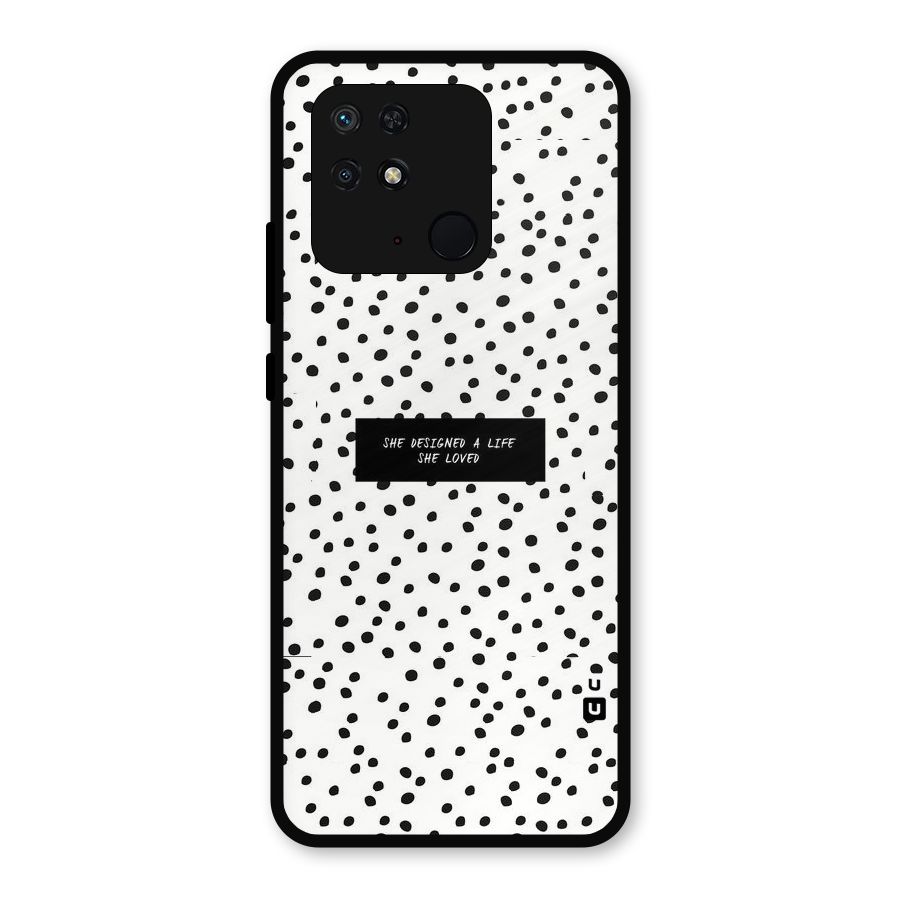 Life Loved Metal Back Case for Redmi 10 Power