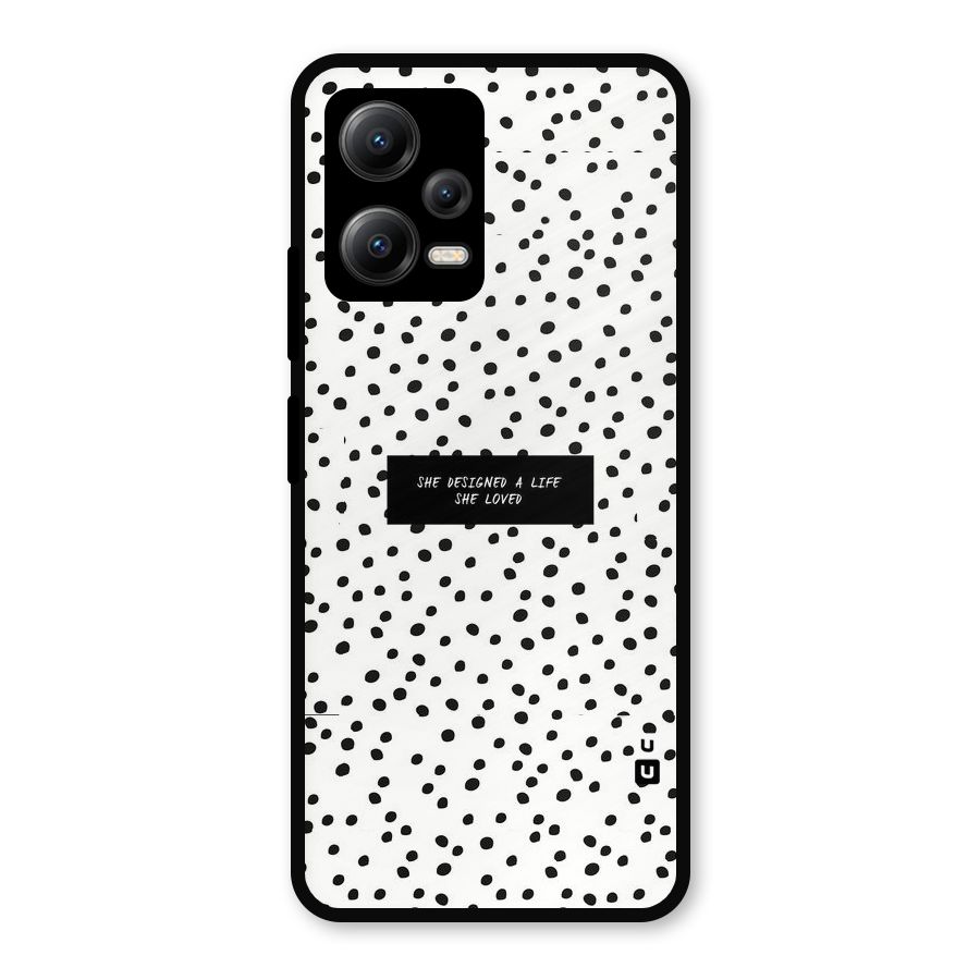 Life Loved Metal Back Case for Redmi Note 12 5G
