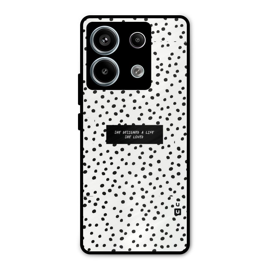 Life Loved Metal Back Case for Redmi Note 13 Pro 5G