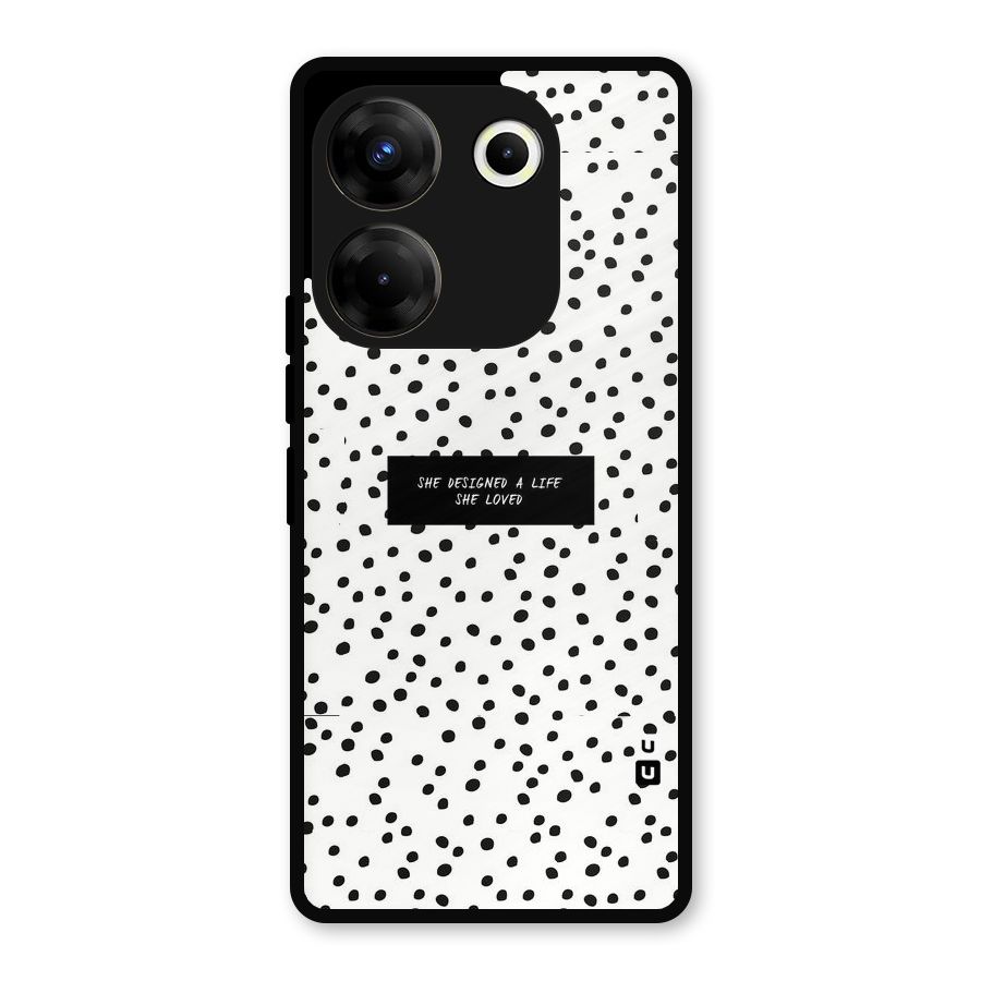 Life Loved Metal Back Case for Tecno Camon 20
