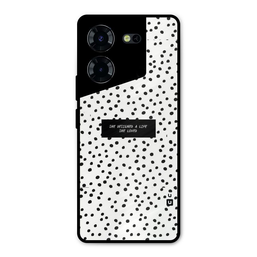 Life Loved Metal Back Case for Tecno Pova 5 Pro 5G