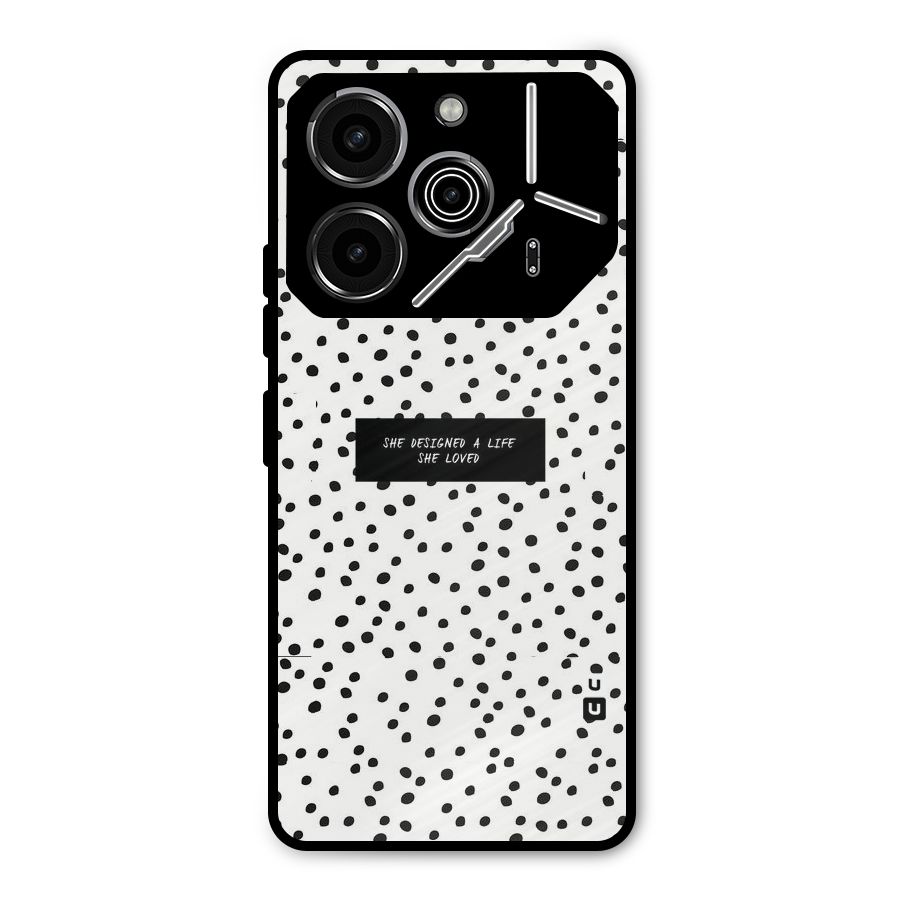 Life Loved Metal Back Case for Tecno Pova 6 Pro