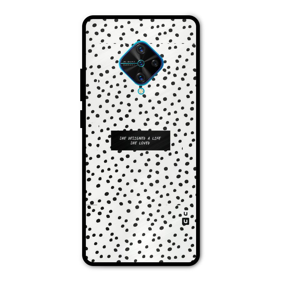 Life Loved Metal Back Case for Vivo S1 Pro
