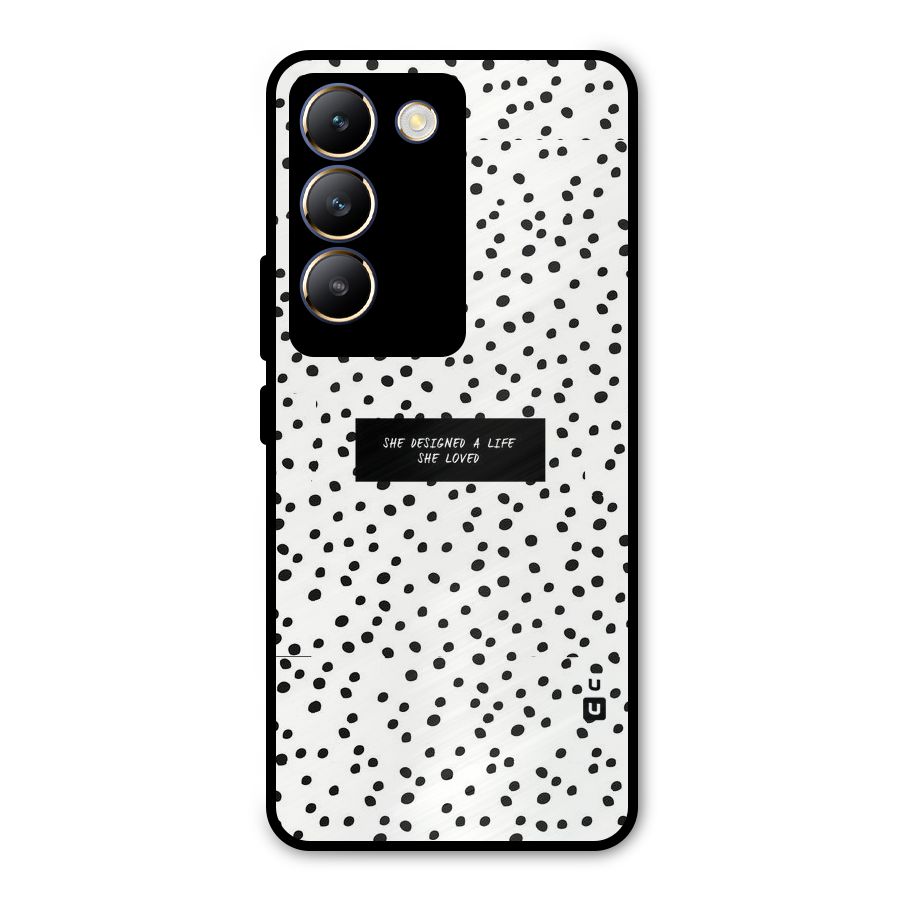 Life Loved Metal Back Case for Vivo T3 5G