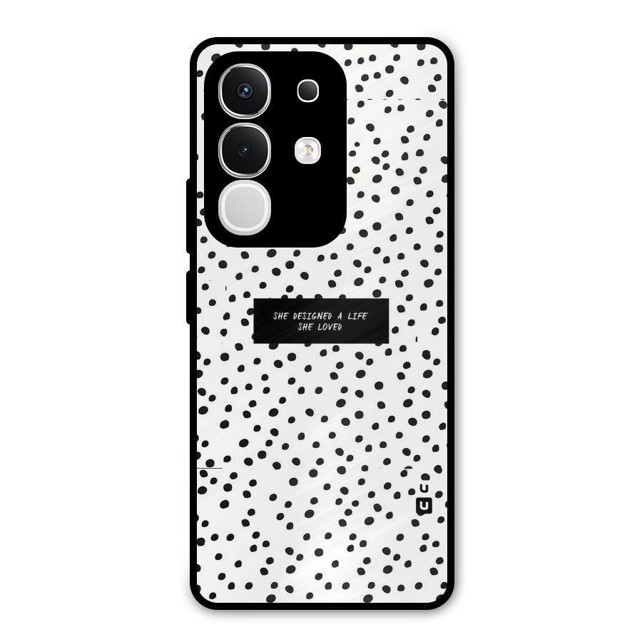 Life Loved Metal Back Case for Vivo T4x