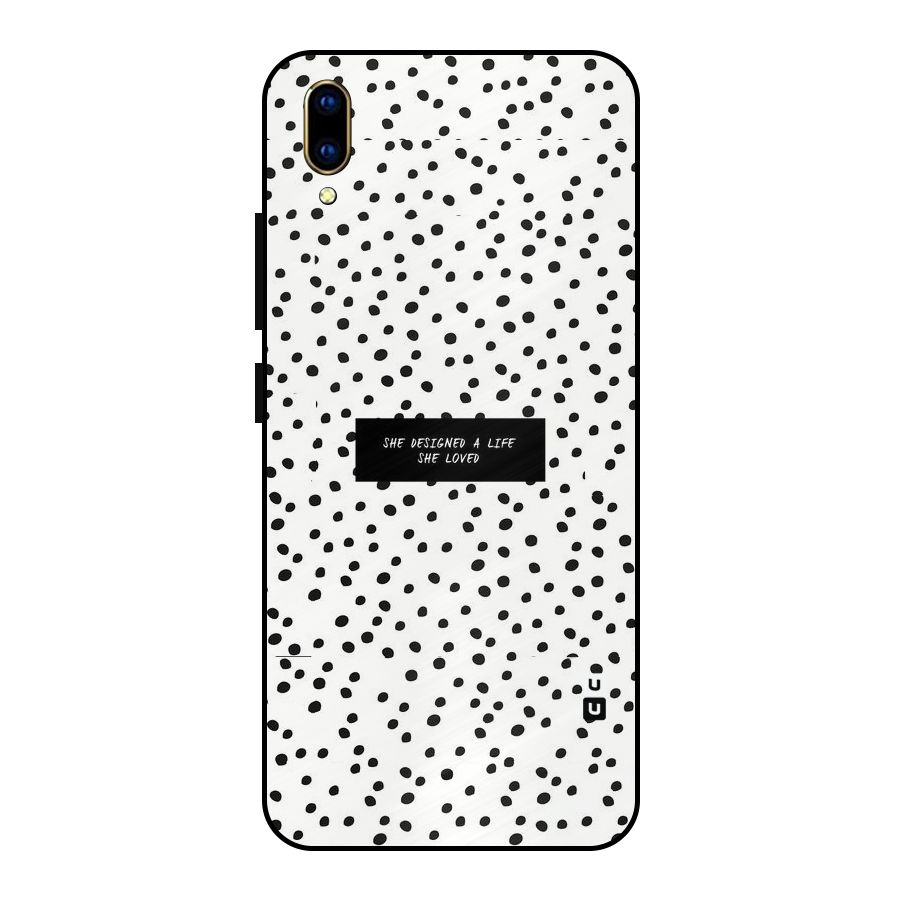 Life Loved Metal Back Case for Vivo V11 Pro