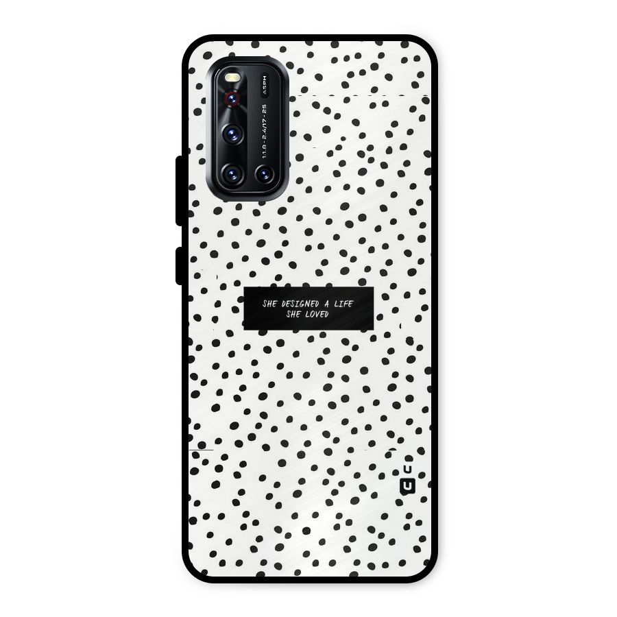 Life Loved Metal Back Case for Vivo V19