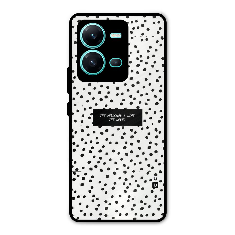 Life Loved Metal Back Case for Vivo V25