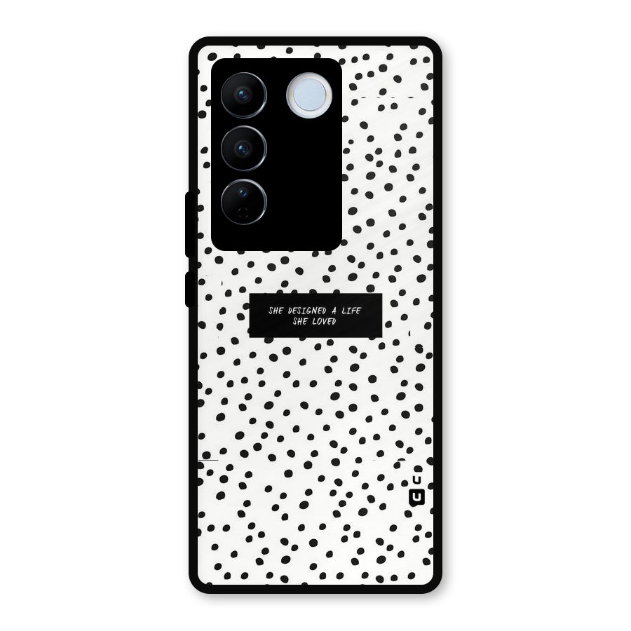 Life Loved Metal Back Case for Vivo V27