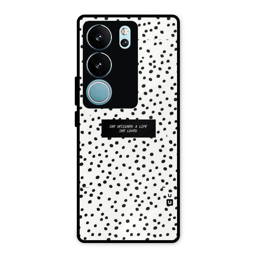 Life Loved Metal Back Case for Vivo V29 Pro