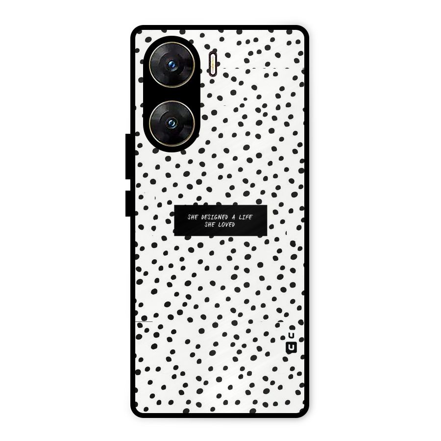 Life Loved Metal Back Case for Vivo V29e