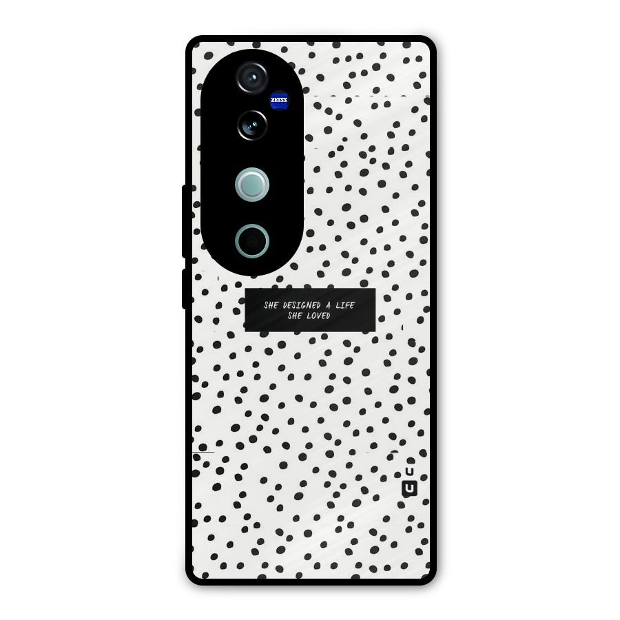 Life Loved Metal Back Case for Vivo V40