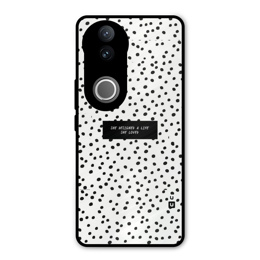 Life Loved Metal Back Case for Vivo V50e