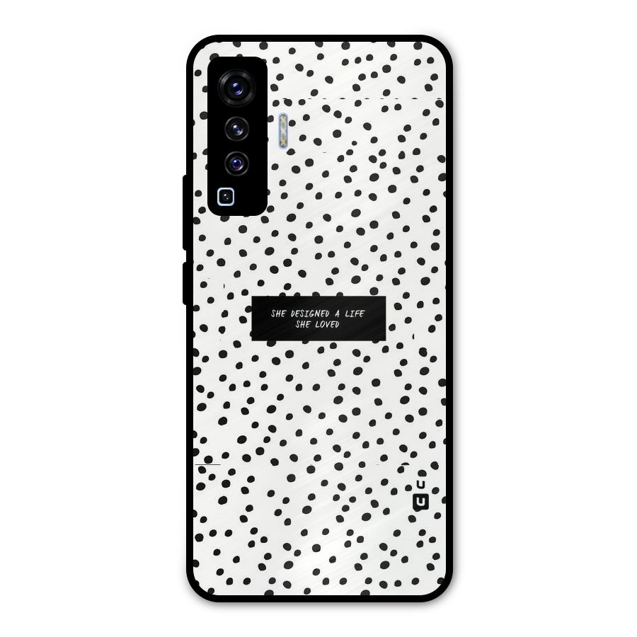 Life Loved Metal Back Case for Vivo X50