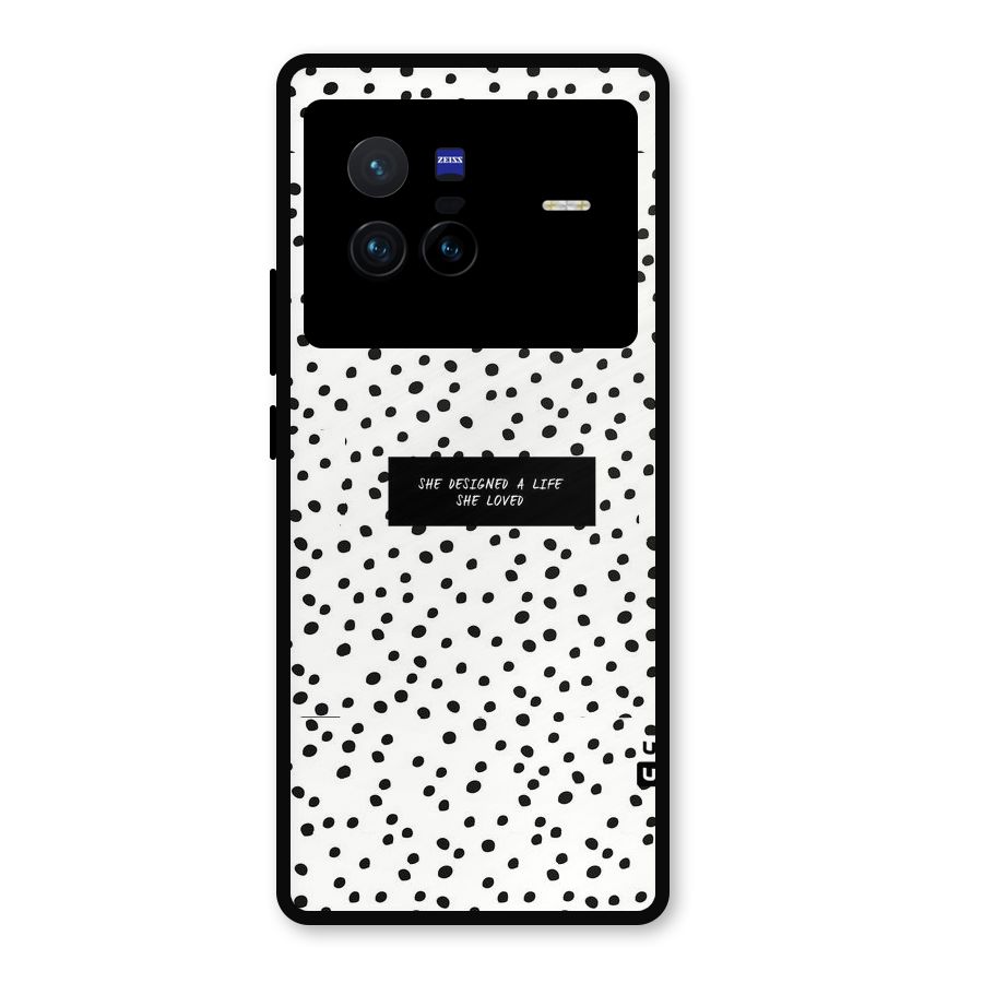 Life Loved Metal Back Case for Vivo X80