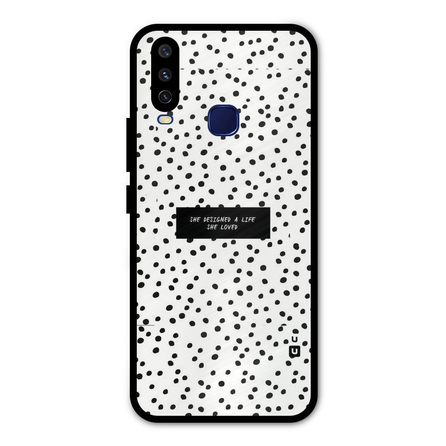 Life Loved Metal Back Case for Vivo Y15