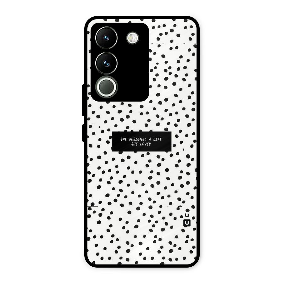 Life Loved Metal Back Case for Vivo Y200
