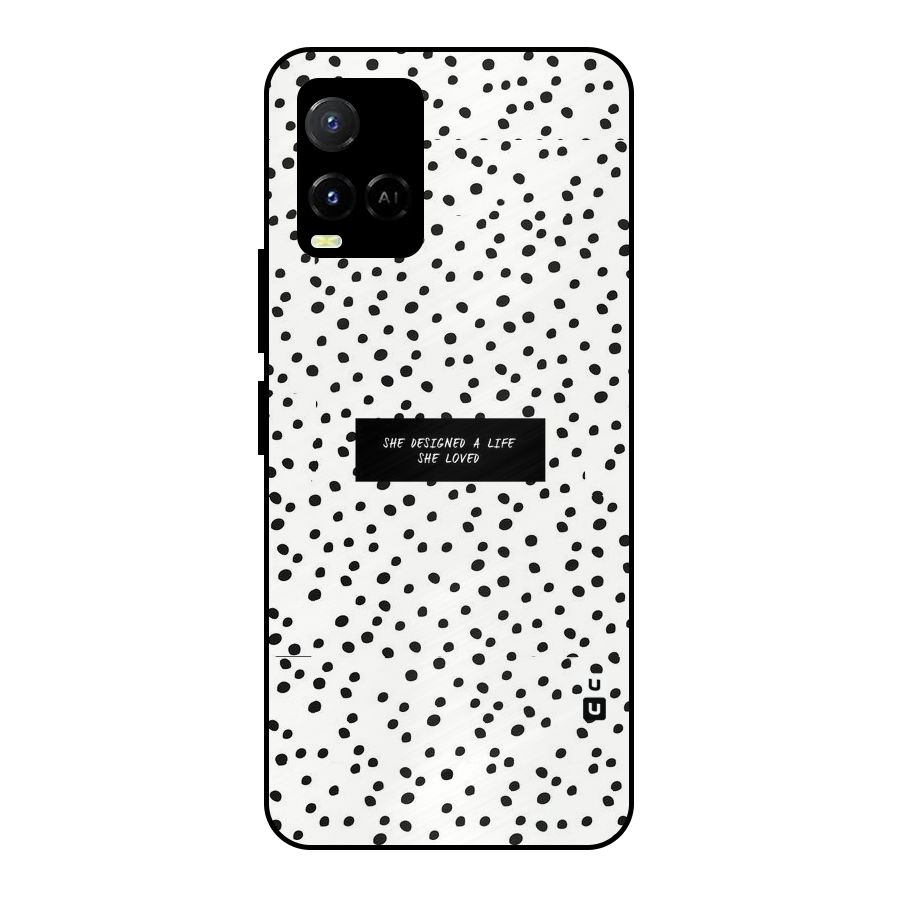 Life Loved Metal Back Case for Vivo Y21T
