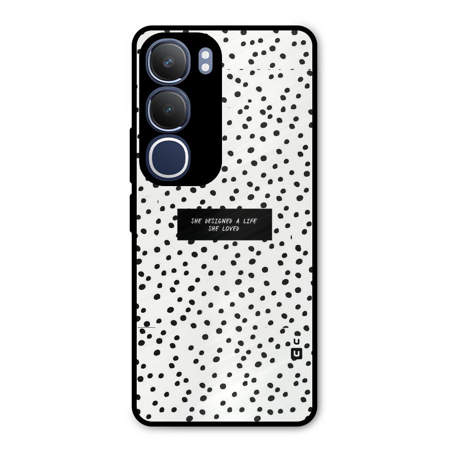 Life Loved Metal Back Case for Vivo Y29
