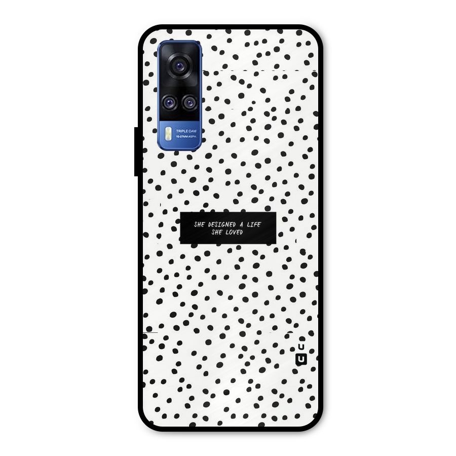 Life Loved Metal Back Case for Vivo Y31