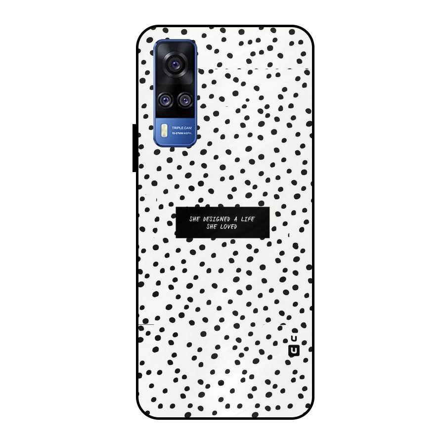 Life Loved Metal Back Case for Vivo Y51
