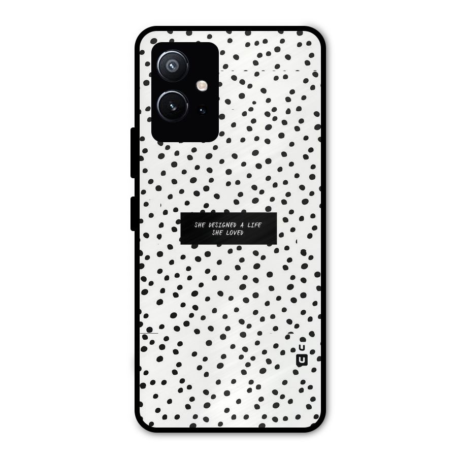 Life Loved Metal Back Case for Vivo Y75 5G